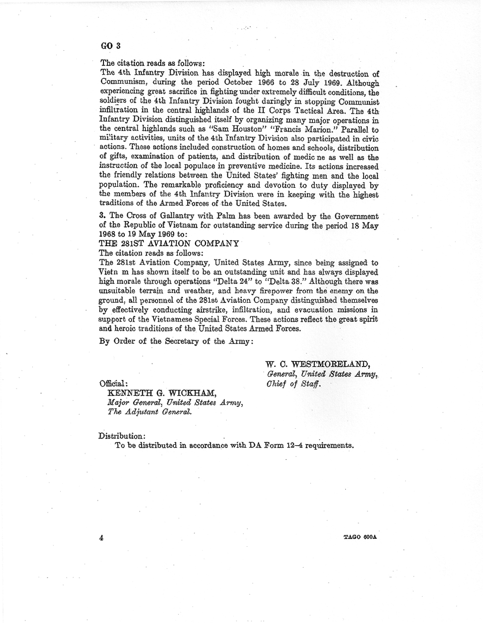 General Orders No.3, page 4