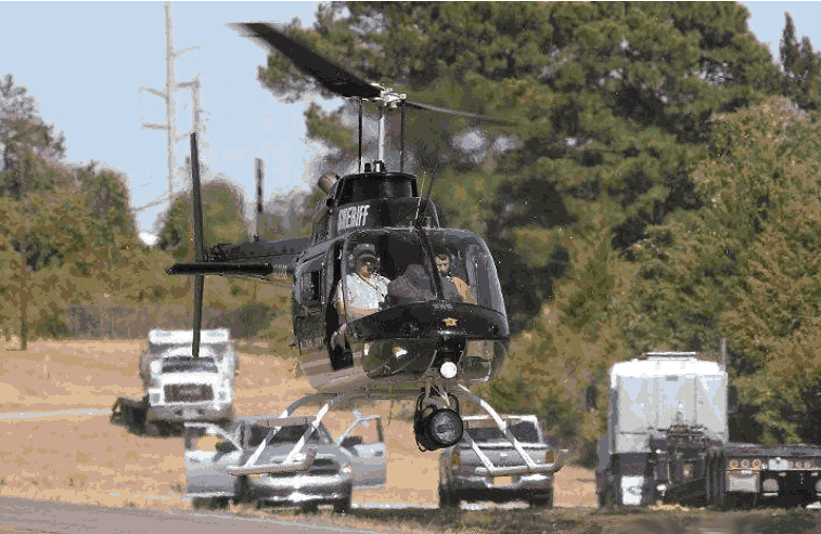 Sheriff's helicopter