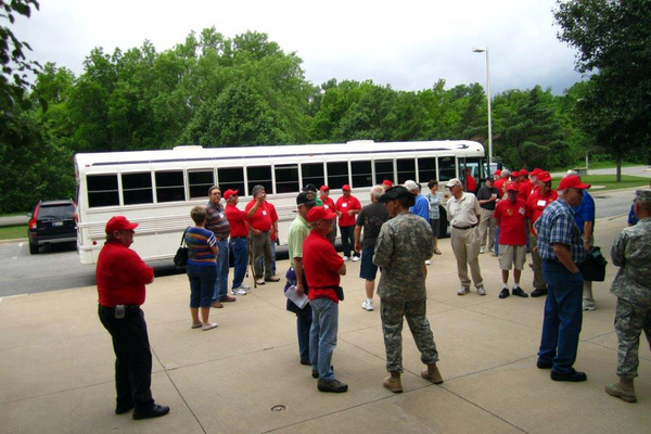 Reunion Photos - Danny Yates
First Stop:  visiting the Basic Training area.
