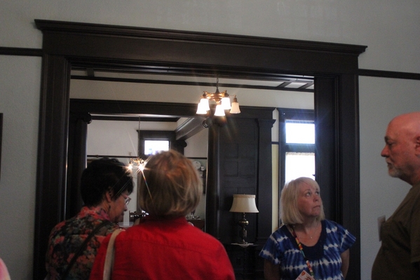 The Waldman Collection - Mattie Beal House Tour
Oh-oh...Martha Henderson spots a leak in the ceiling.
