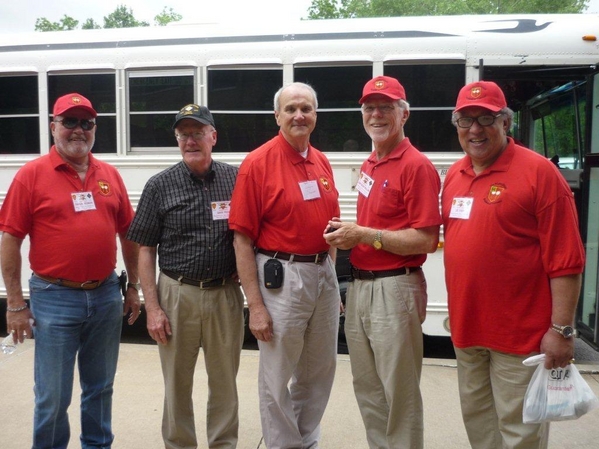 Reunion Photos - Dave Price
"Old Vets" on tour: Charles Skidmore, Dave Price, Wayne Crochet, John "Moon" Mullins, and Lee Dixon.
