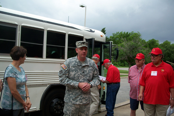 Reunion Photos - Stu Royle
Our host at the basic training area was LTC Marcus Jones who was reassigned to Ft Bliss just days after our reunion ended.  Our organizer, Jerry Orr, credits Col Jones with handling a lot of the logistics issues.
