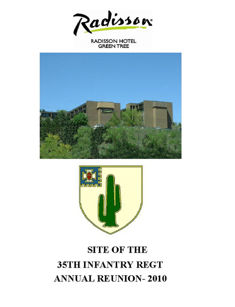 Beautiful Hotel on the hill
Hotel sits atop a high, picturesque bluff and serves as the home of the 12th Annual 35th Infantry Regiment Reunion.  Y'all come on in!
