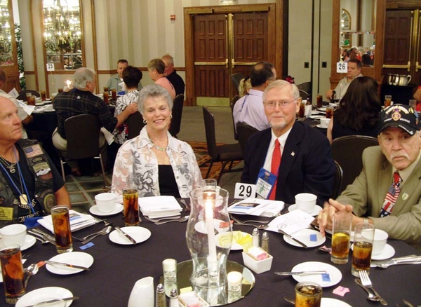 The Saturday Night Banquet
Banquet photos courtesy of Lt Bert Landau, FO, 2/9th Arty.
