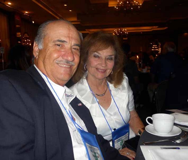 35th Reunion - 2011
Big smile from Mike Kurtgis, a reunion "regular" along with lovely friend Lorraine Knight.
