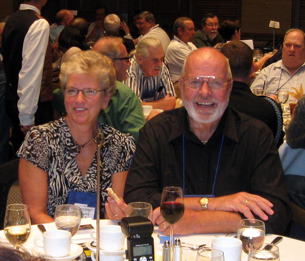 Good times
Pete Dykstra and wife Lois.  Pete was a Platoon Leader with A/2/35, 66-67.
