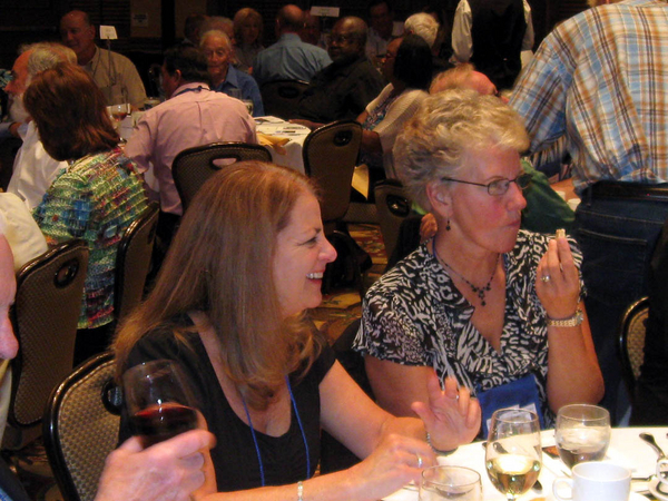 The Banquet
Chris Dunn and Lois Dykstra enjoying the evening.
