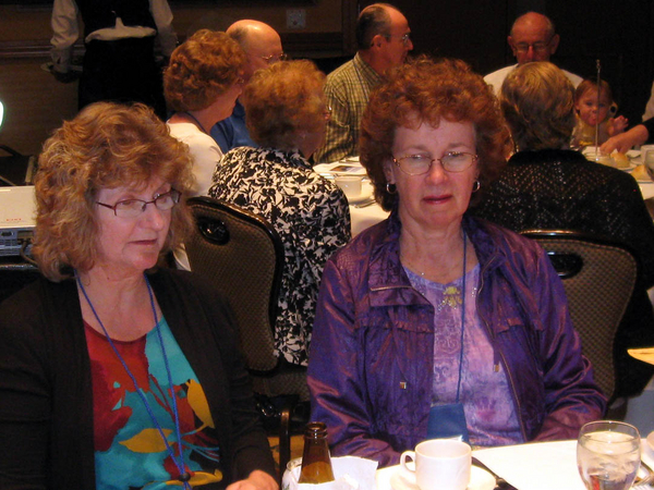 Saturday Night Banquet
Lovely ladies of the 2/9th attending the concluding Banquet.
