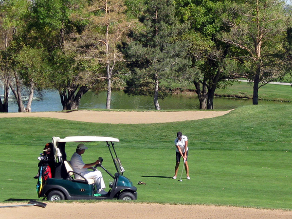 Golf Course next door
This photo would make any golfer envious.
