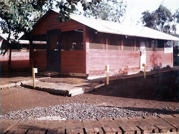 The Mess Hall
This is the Mess Hall at LZ Oasis; it had a dirt floor.  I don't know its origins.  This is the building that we totally refurbished into a first class dining place.
