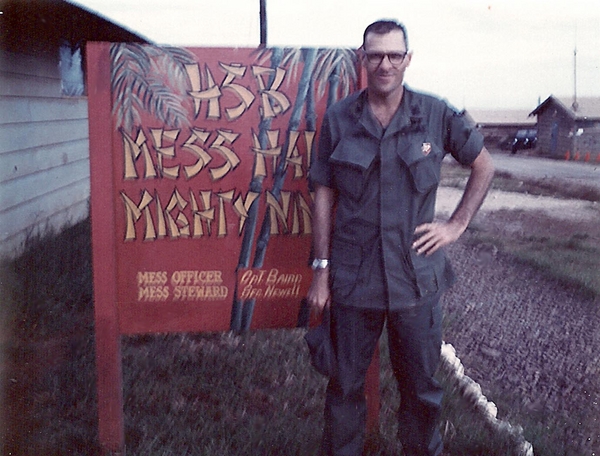 Mess Hall, Hqs Service Battery, Camp Enari
LtCol Charles Richards, Battalion Commander, 2/9th FA
