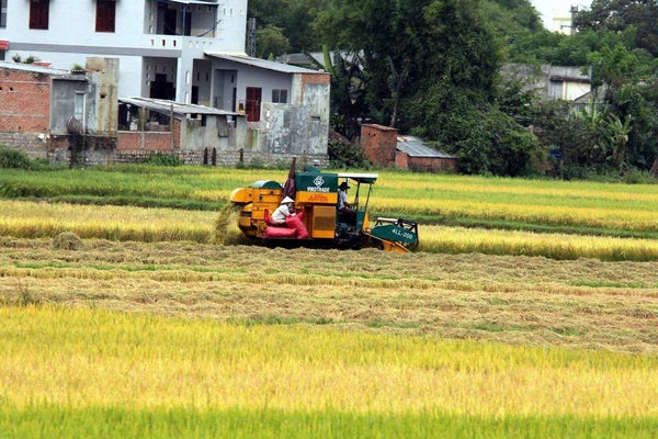 Vietnam: 2012 visit
The New:  This is a new rice combine.  They are making progress.
