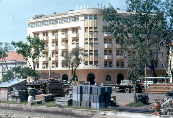 Streets of Saigon
The Majestic Hotel, downtown Saigon
