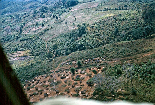 Local Fortress
Appears to be a built-up living area with protected perimeter.
