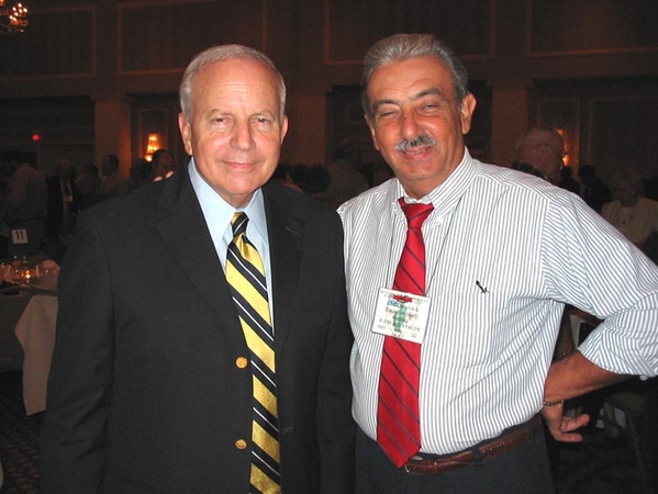 Modern-day
Capt Charlie Murray and his FO, Dennis Dauphin, attend the 2008 Reunion of the 35th Inf Regt Assn in St Louis.  Charlie was a West Pointer who commanded A/2/35 from late 1966 to January, 1967.
