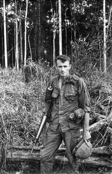 Sgt Hatch
Platoon Sgt Hatch, 14Nov66, LZ Lane.
