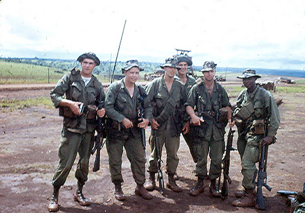 Group on patrol needed an FO...so Lt Keith joined up.
He spent an unbelievable 11 months in the field as an FO and returned for a 2nd Tour.
