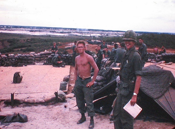 Big Smile
Lt Gary "Dean" Springer looks like he got his discharge papers.  Well...he wishes.
