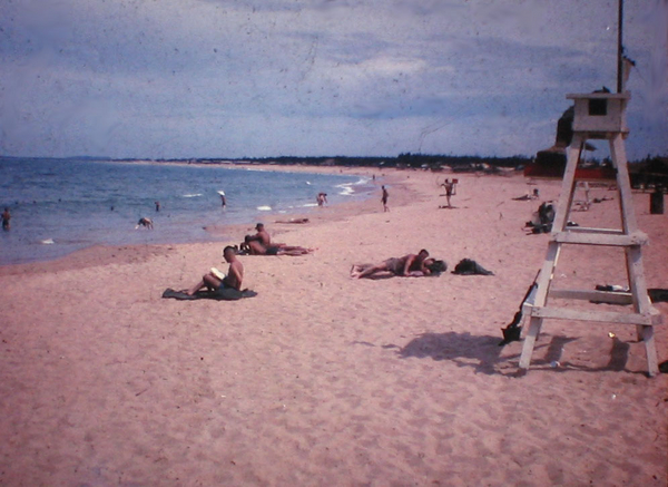 A little R&R in-country
At the Red Cross beach
