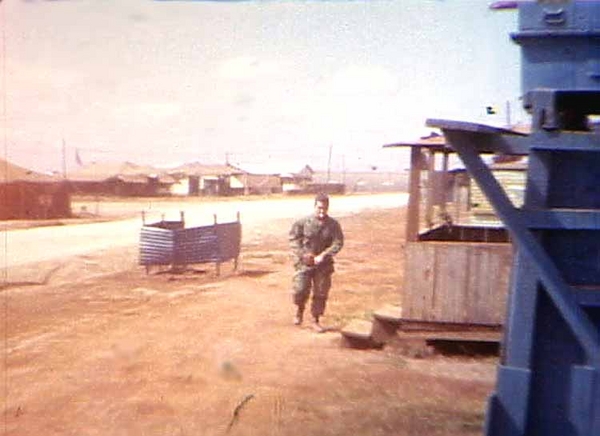 Unknown
Duc Pho, Pleiku area, 66-67.  Note the dignified, shielded piss tube at left.
