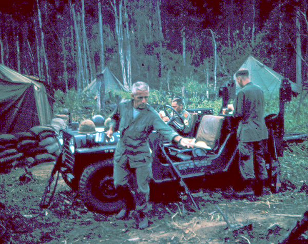 Tossing away
Every LZ had a trash pit.  The enemy would occasionally bury unexploded AF ordnance in there.  Clever little bastards.
