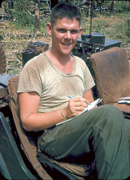 LZ 510B
The jeep made a great outdoor office.
