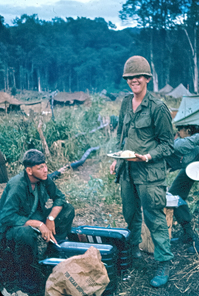 Chow Time
"Do you want more, sir?  We want our FOs to be big and strong!  Besides, we send the bill back to the battery anyway".

