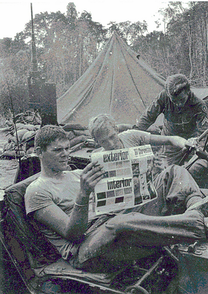 LZ 510B
GDS and company looking over a Corvette ad.  Maybe it'll have a few mph than the jeep he's in.
