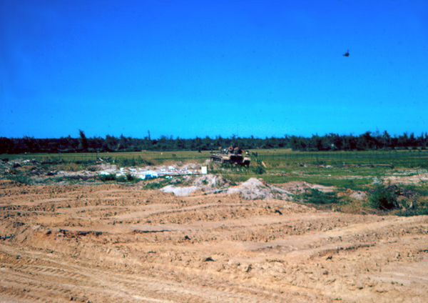 LZ Montezuma
An M48 Battle Tank of the perimeter of LZ Montezuma.
