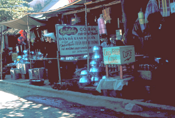 Bong Son
Store in Bong Son.  LZ English was nearby.
