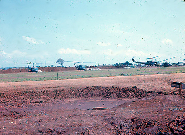 Combat Assault - coming up
Hueys lifting off for a CA.
