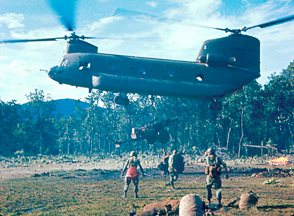 RSOP-ing
The loads are hooked and the Chinook pulls upward.
