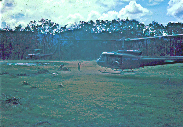 RSOP-ing
Hueys leaving LZ 10B
