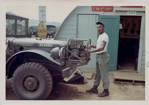 Sp4 William Leach
Another original member of the Blue Light deployment, Sp4 Leach works on the RTT truck.
