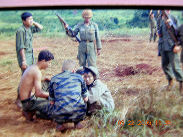 Captured rice carriers
The adults were questioned separately.  See "Tour of Duty - Memories" for the whole story.
