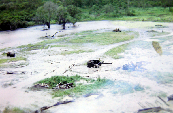 A Wet Mess
What your position looks like when it floods.
