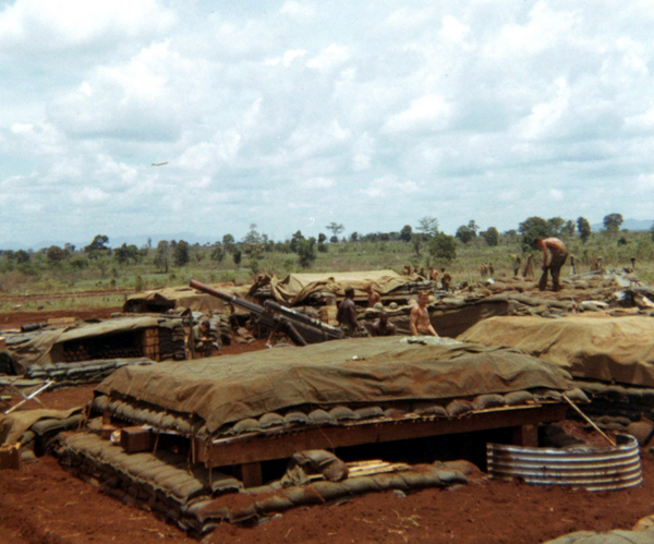 LZ St George
Building our battery defenses at LZ St George.
