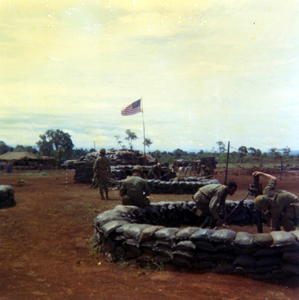 LZ St George
Mortar Pit at LZ St George.
