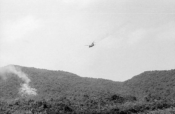 Target Practice
CH-47 Armed Chinooks, "Guns A-Go-Go" provide demonstrations and target practice.
