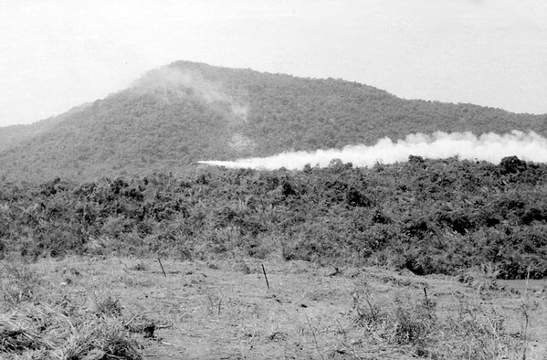 Target Practice
"Nap of the earth" flying was a new technique then.
