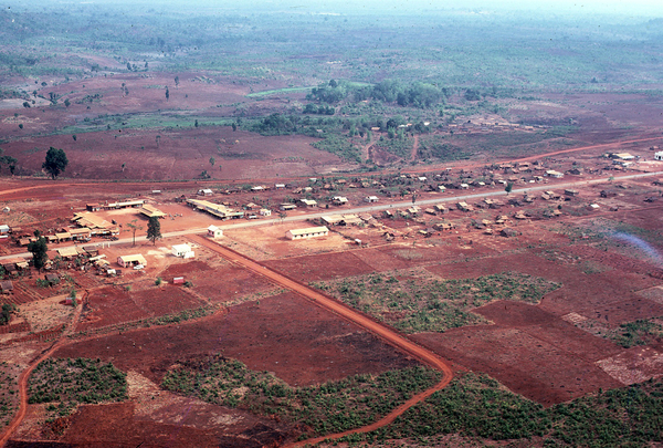 Aerial View - Than An
John notes that "this is where we had our laundry done."
