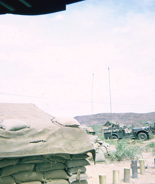 LZ OD
A 3/4 ton and jeep near the R-292 antennas at LZ OD.
