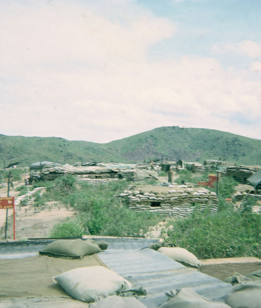 "A" Battery located at LZ OD
General view of the battery layout.
