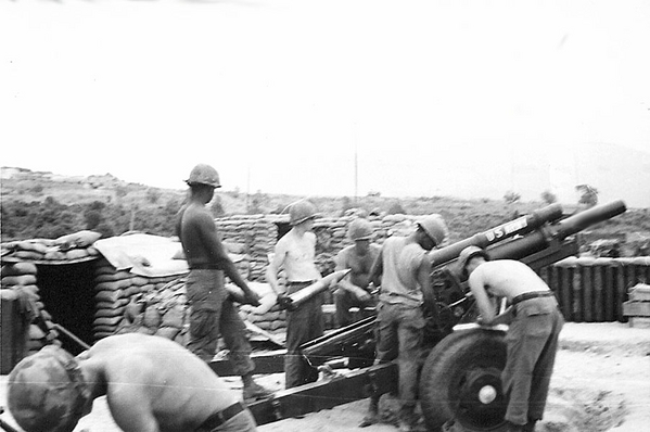 LZ Uplift
RTO is Cpl John Kuntz, PFC Hourigan is the Gunner, Sp4 Ernest Johnson is the Asst Gunner, Sp4 Kurt Krabbe is the Loader, and PFC Jones near trail.
