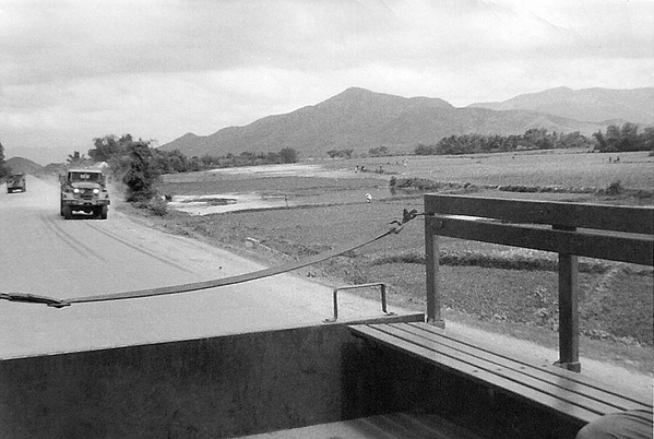 Riding Hwy 19
A convoy travels on Hwy 19 between An Khe and Pleiku.
