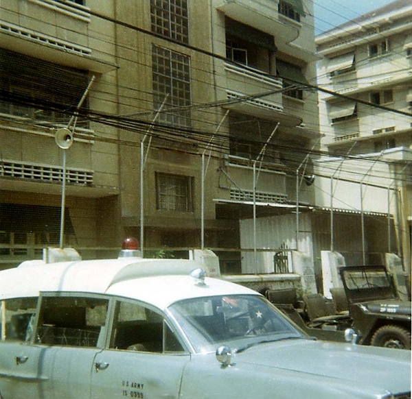 17th Field Hospital, Saigon
One of our NCO's insisted that we shave close enough NOT to scratch the back of his hand or we got assigned EXTRA guard duty! He would actually rub the back of his hand across your face while in morning formation. You had hell to pay if it got scratched! My skin infection got so bad that I ended up in several hospitals, finally arriving at 17th Field Hospital in Saigon. It was a kind of poetic justice from God...

