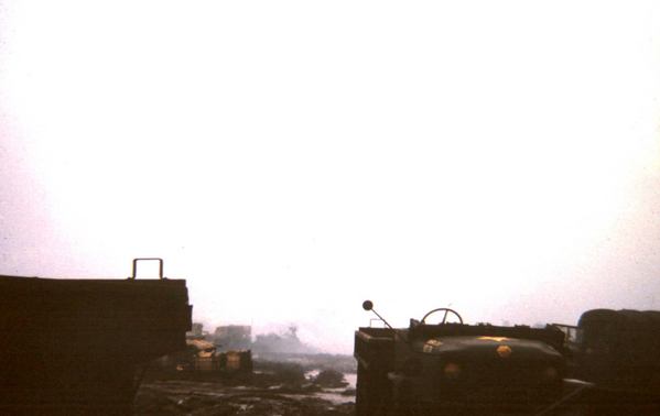 Monsoon, 1966 - Tea Plantation
Well, why not?  Add a morning fog to the mud from the monsoon.
