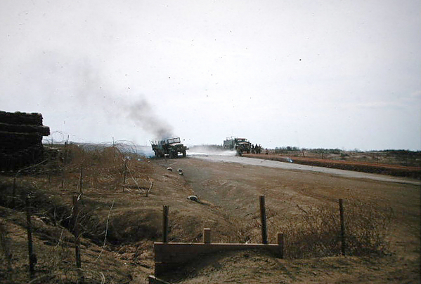 Burned out
The ammo truck fire finally burned itself out.
