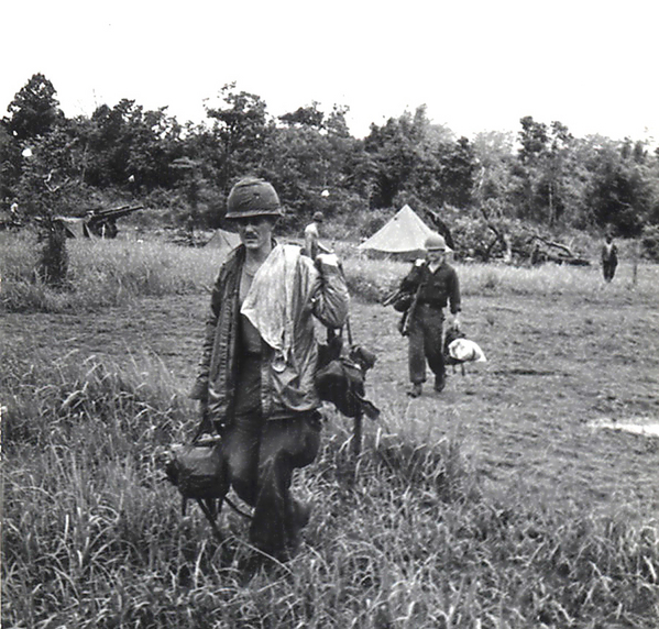 Dangerous Territory
Entering LZ Lane...just a couple of clicks from the Cambodian border and the scene of much fighting.
