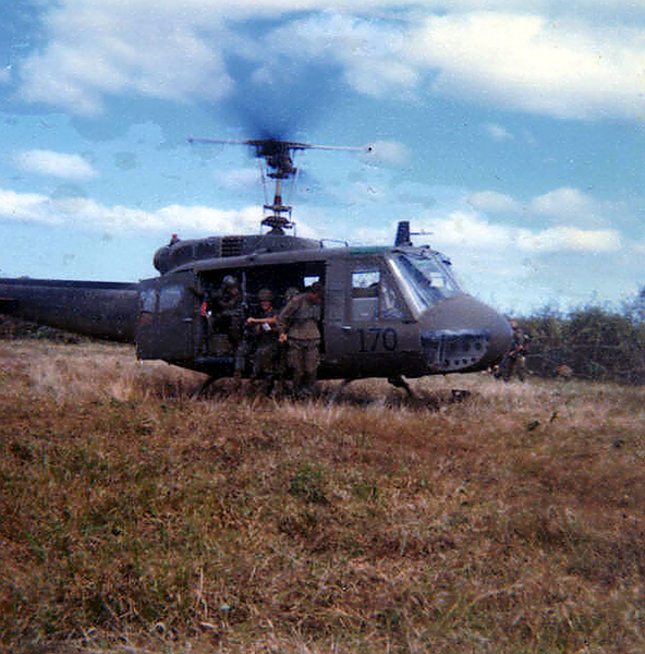 Combat Taxi
Another ride into the Boonies.  Getting extracted to another mission.
